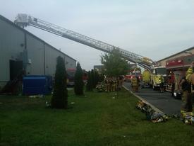 August 2011 - Building Fire - 1600 Back Acre Circle (Mount Airy box 1-3)